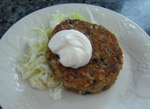 Lentils Once, Twice, and Thrice: Lentils Once with Brown Rice, Lentils Twice in Soup, and Lentils Thrice as Lentil Cakes