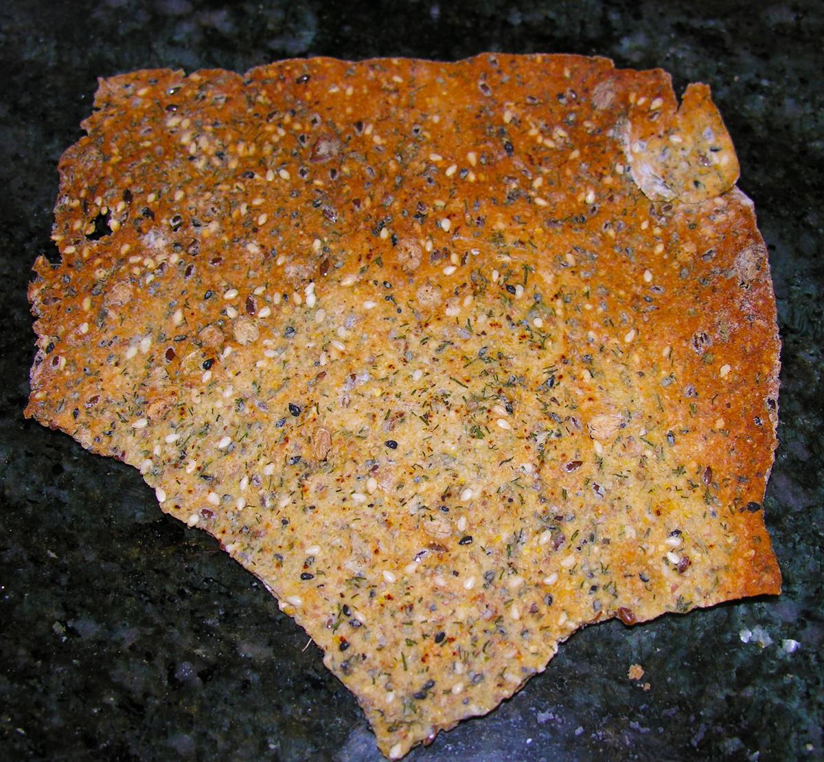 Kräuter Knäckebrot