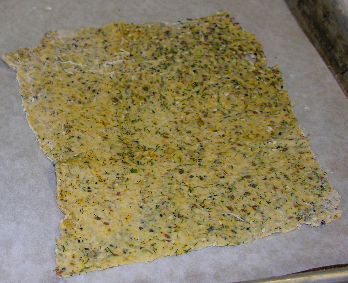 Kräuter Knäckebrot