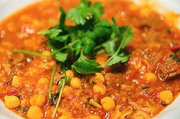 Lentil & Chorizo Stew with Saffron & Cinnamon