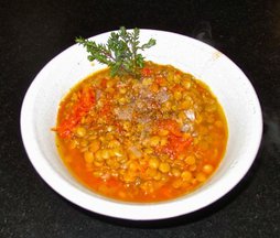 Very Plain Lentil Soup