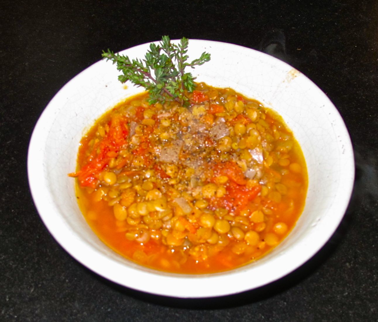 Very Plain Lentil Soup