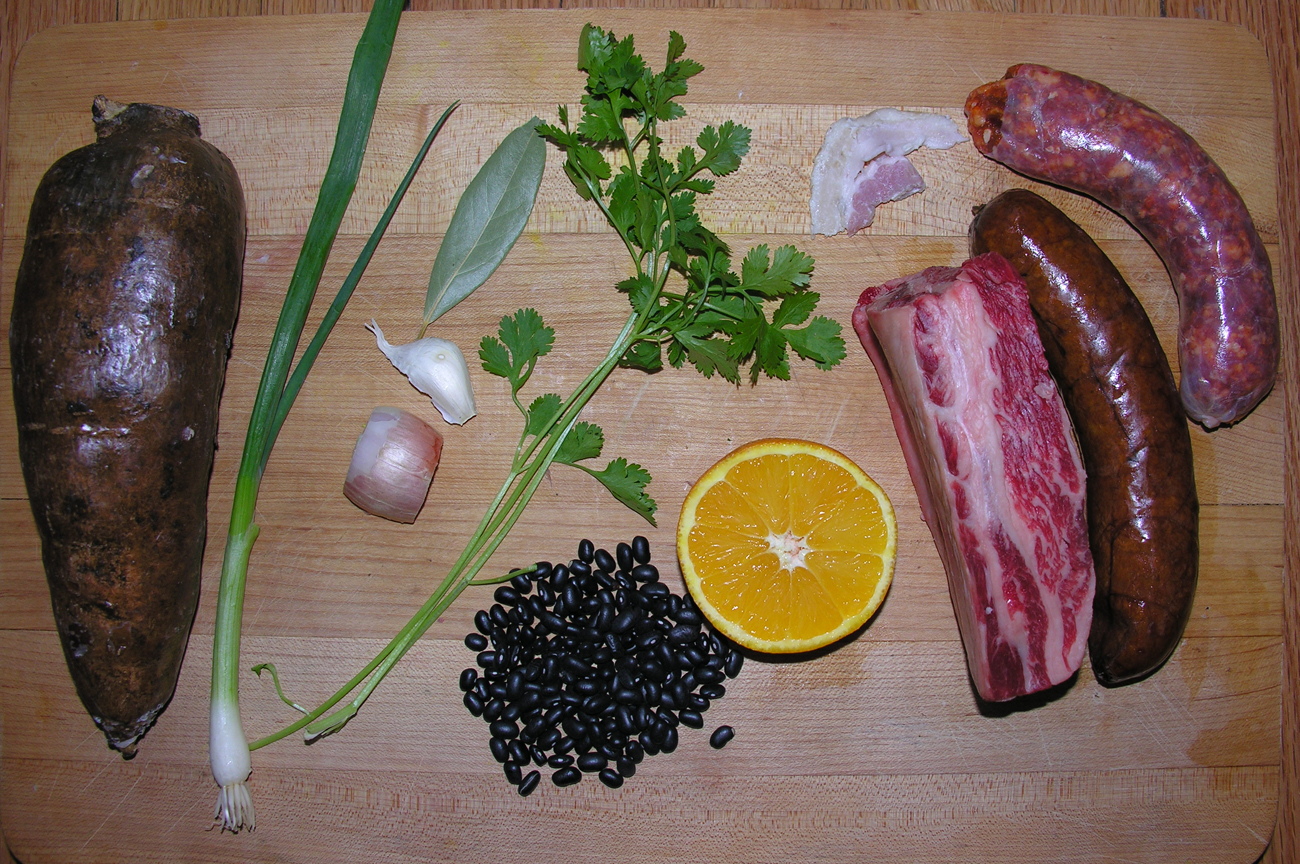 Iara's Feijoada Completa (black beans)