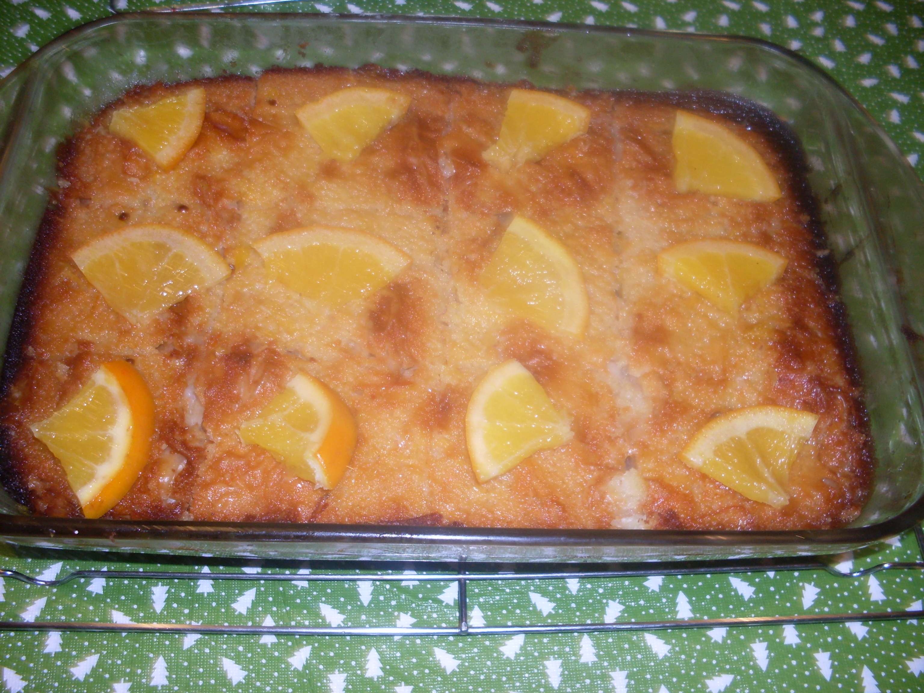 Orange Cake (Portokalopita)