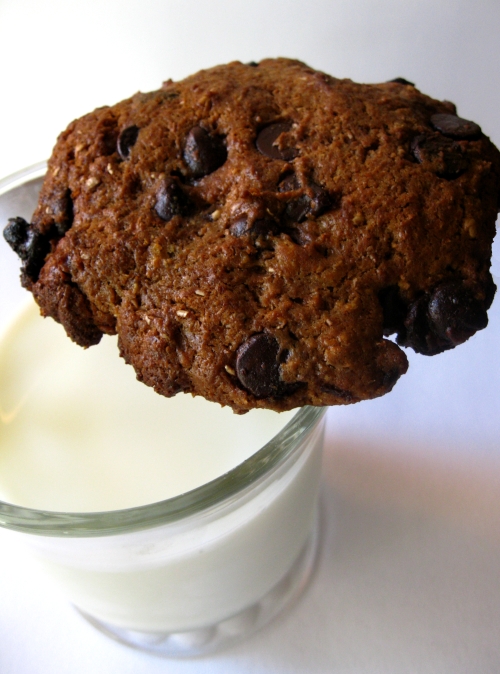 Chocolate Chip, Hazelnut Chocolate and Cream cheese Cookies
