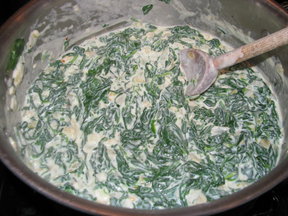Creamy Garlic Spinach