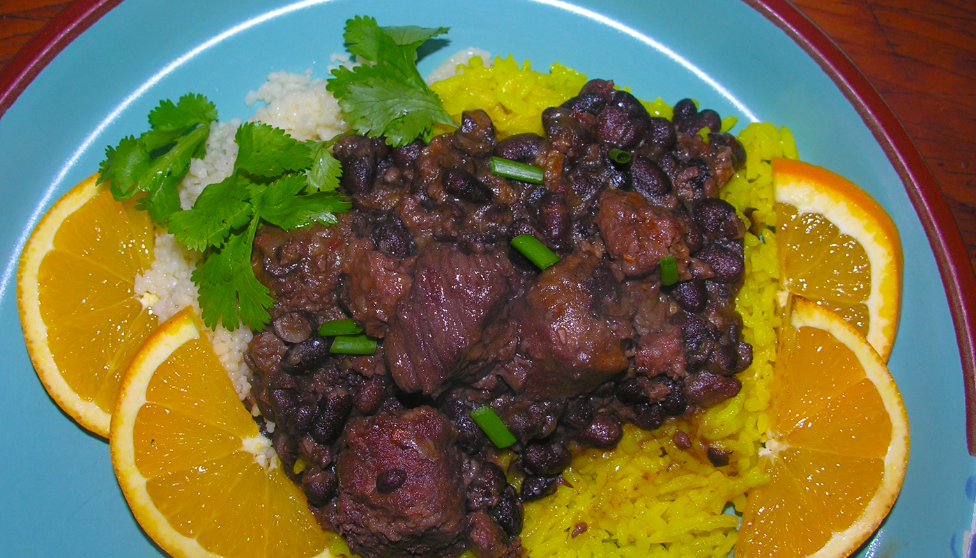 Iara's Feijoada Completa (black beans)