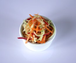 Haystack Salad with Maple Vinaigrette