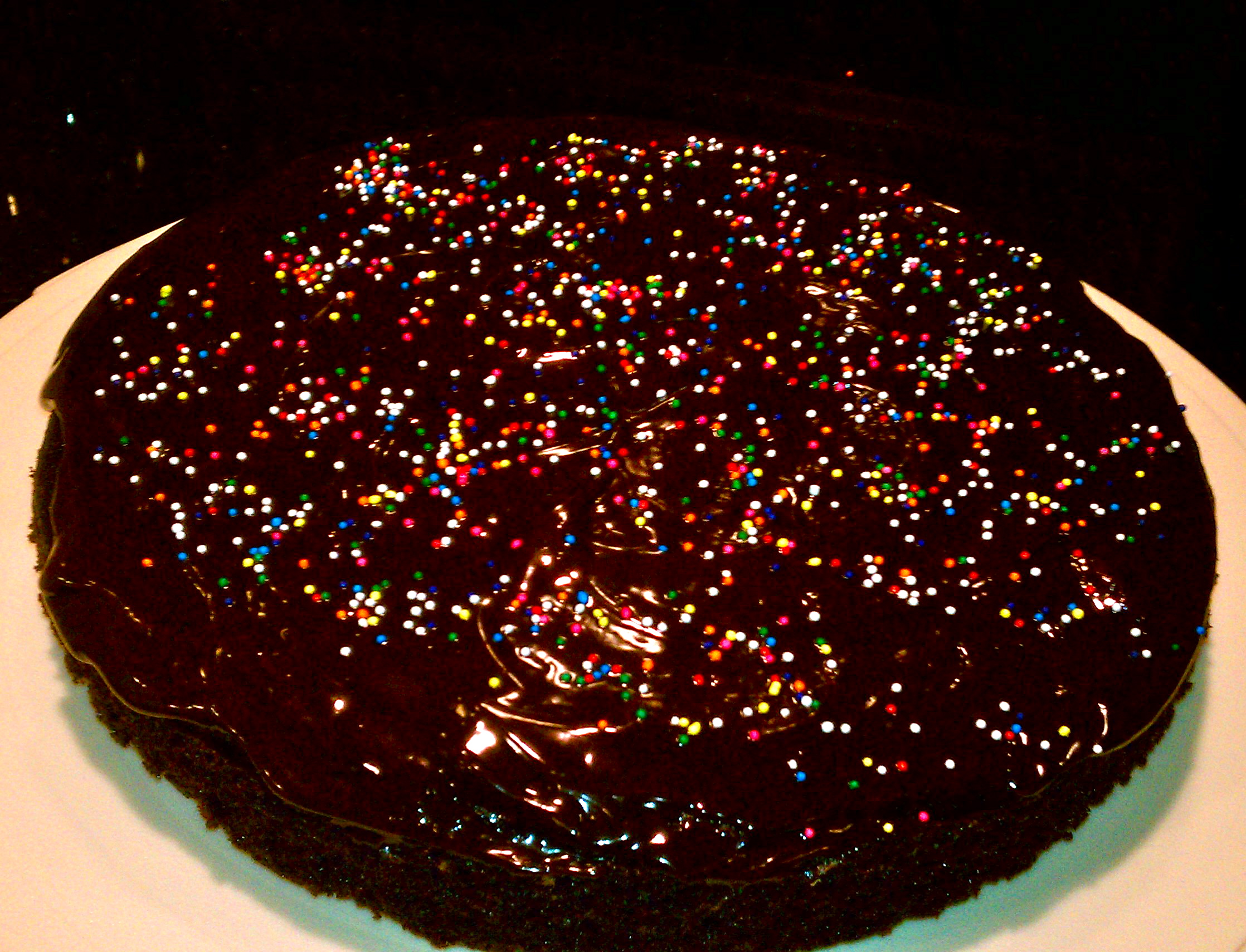 My Chocolate-Orange Birthday Cake