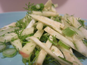 Celery Root, Fennel, and Apple Salad