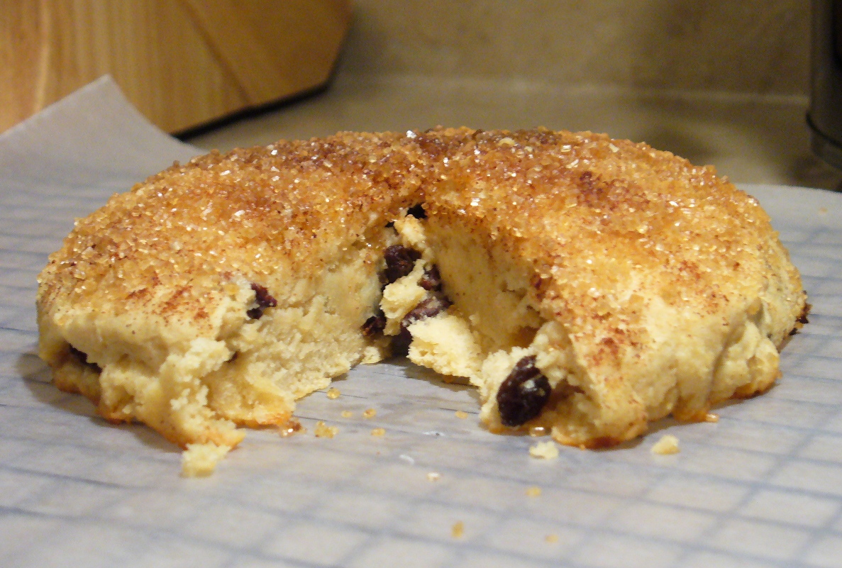 Warm Raisin Bread