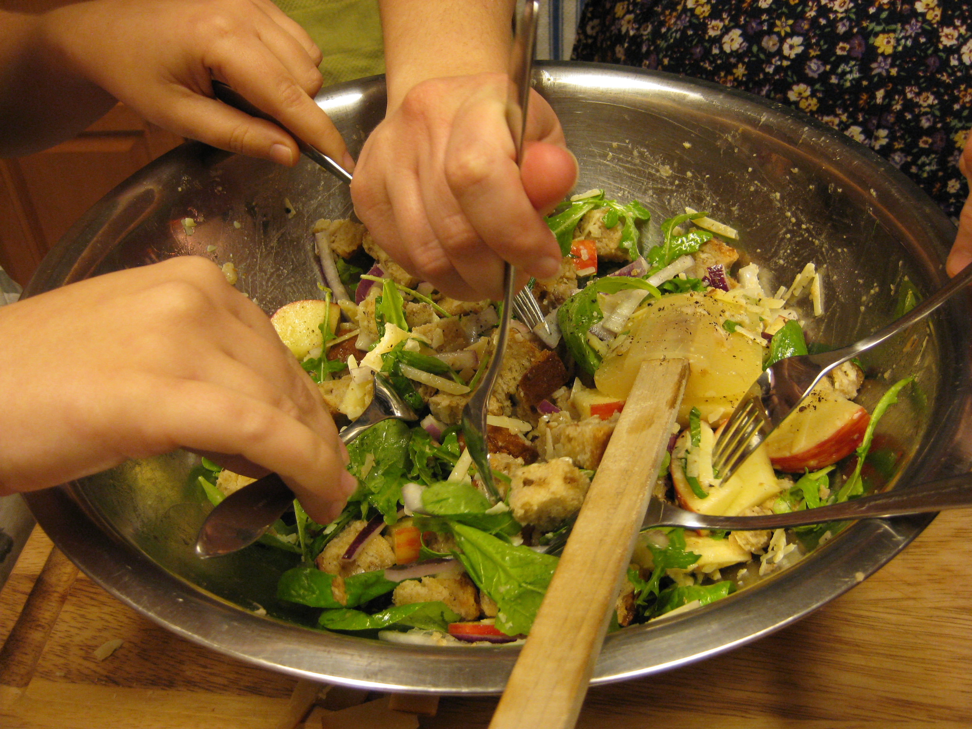 Apple Panzanella