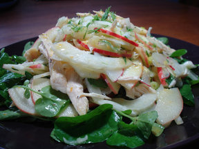 Apple, Fennel, and Chicken Salad with Citrus Vinaigrette