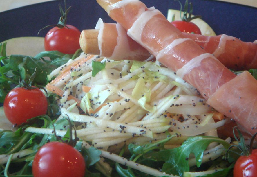 Apple and Prosciutto Salad