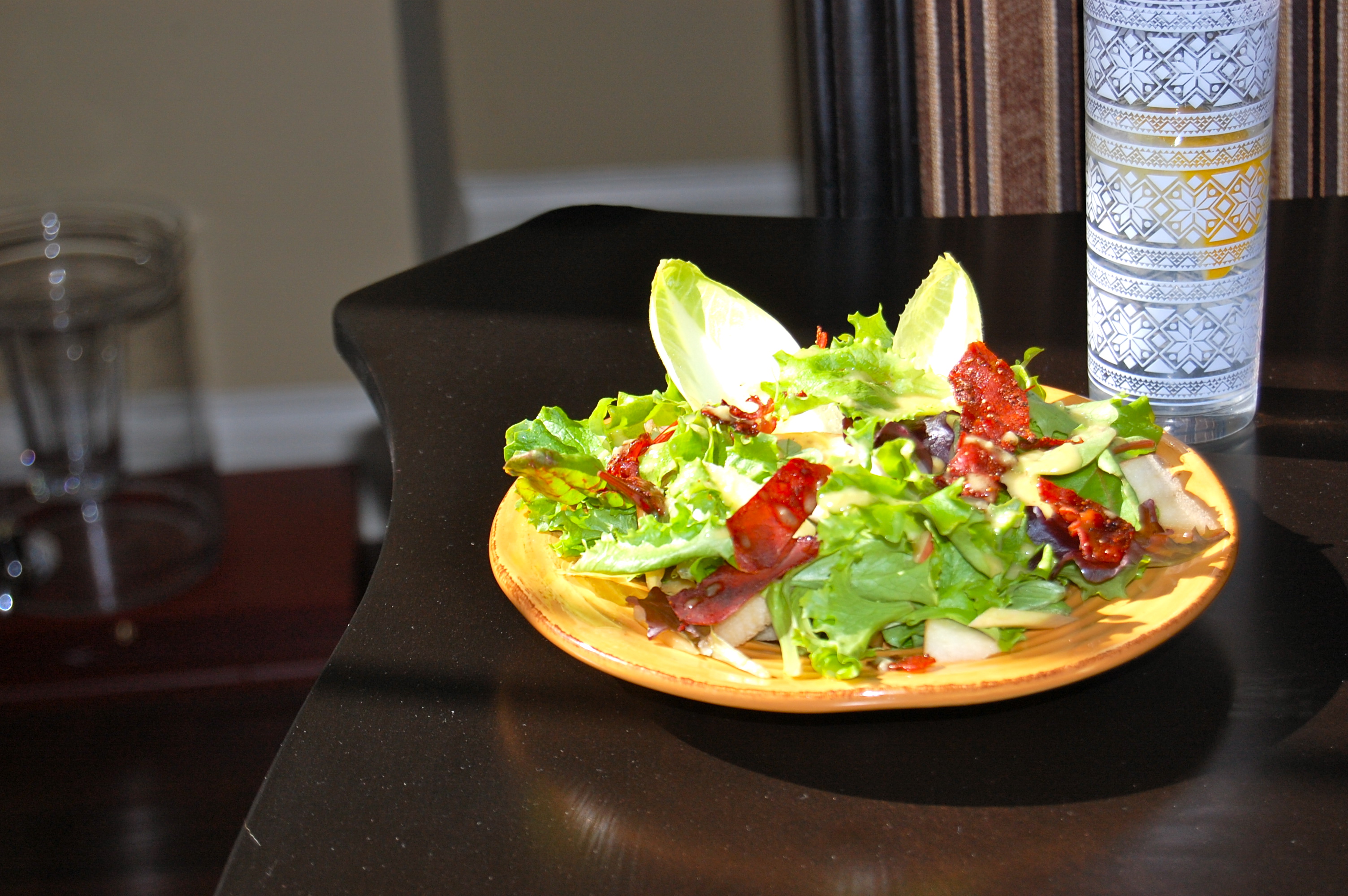 Apple Maple Prosciutto Salad