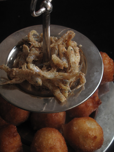 Nigerian puff-puff (and fish)