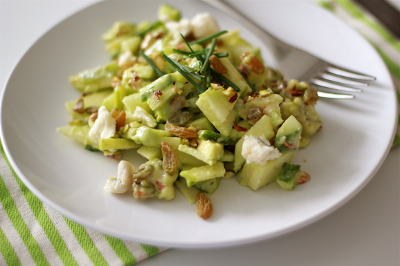 Shades of Green Chopped Salad