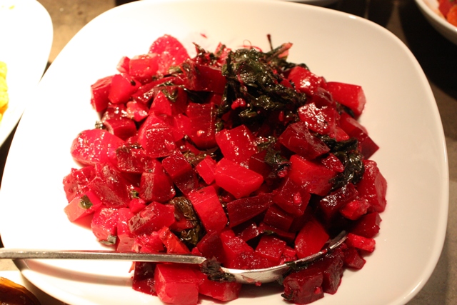 Double beet salad