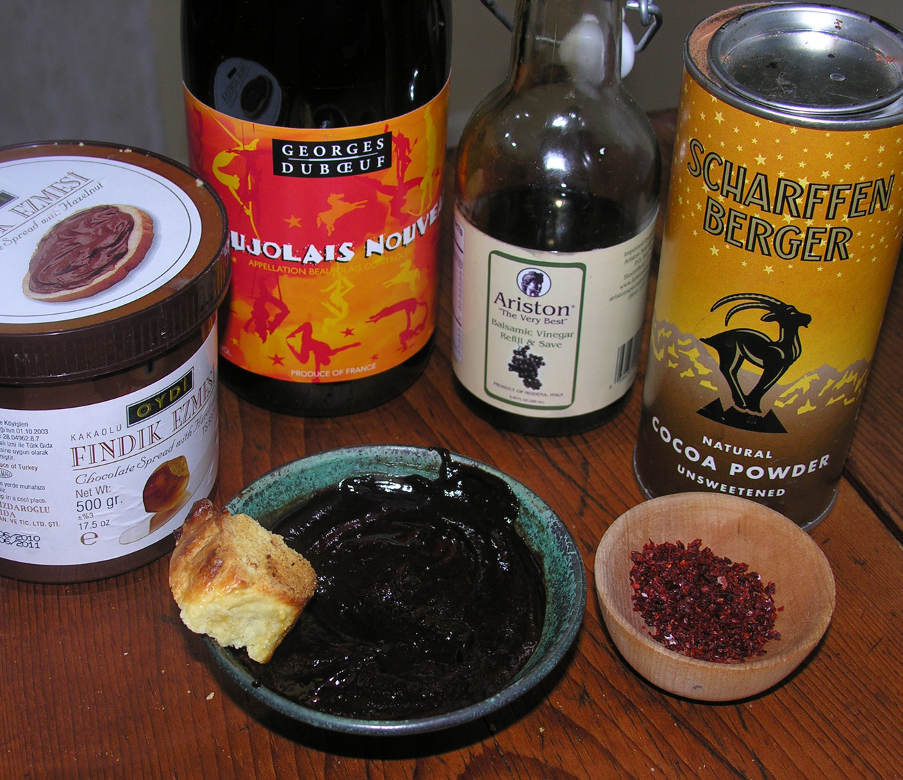 Hot Chili Chocolate Dip