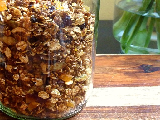 My Favorite Granola with Lots of Dried Fruit