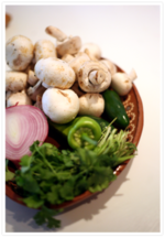 Mushroom, Jalapeño, and Cilantro Salsa