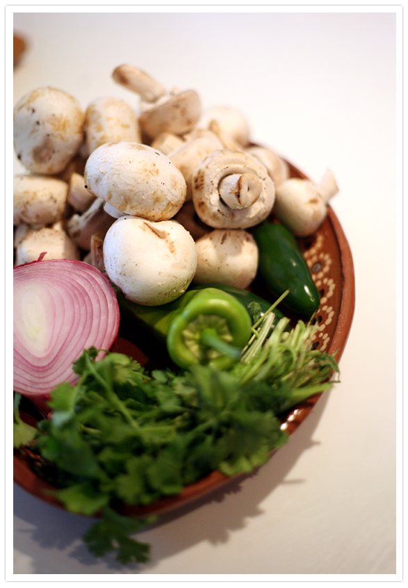 Mushroom, Jalapeño, and Cilantro Salsa
