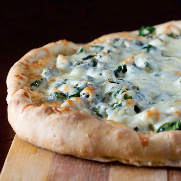 White Chicken Pizza