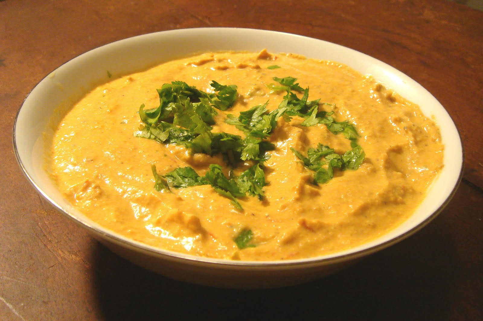 Baingan Bharta (Roasted Eggplant Curry) Dip