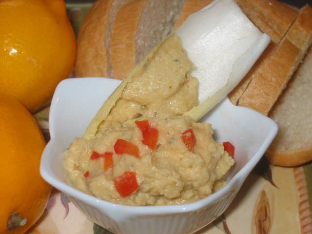 Meyer Lemon Chickpea Dip