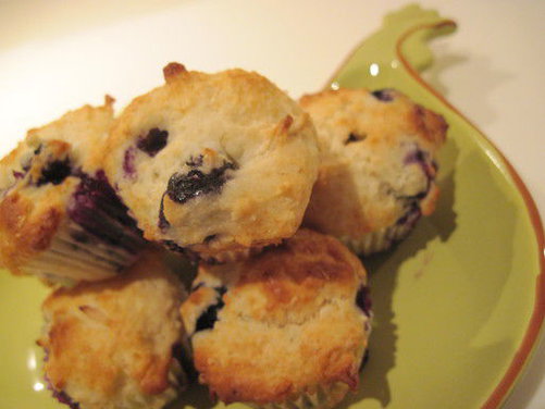 Mom's Blueberry-Coconut Muffins