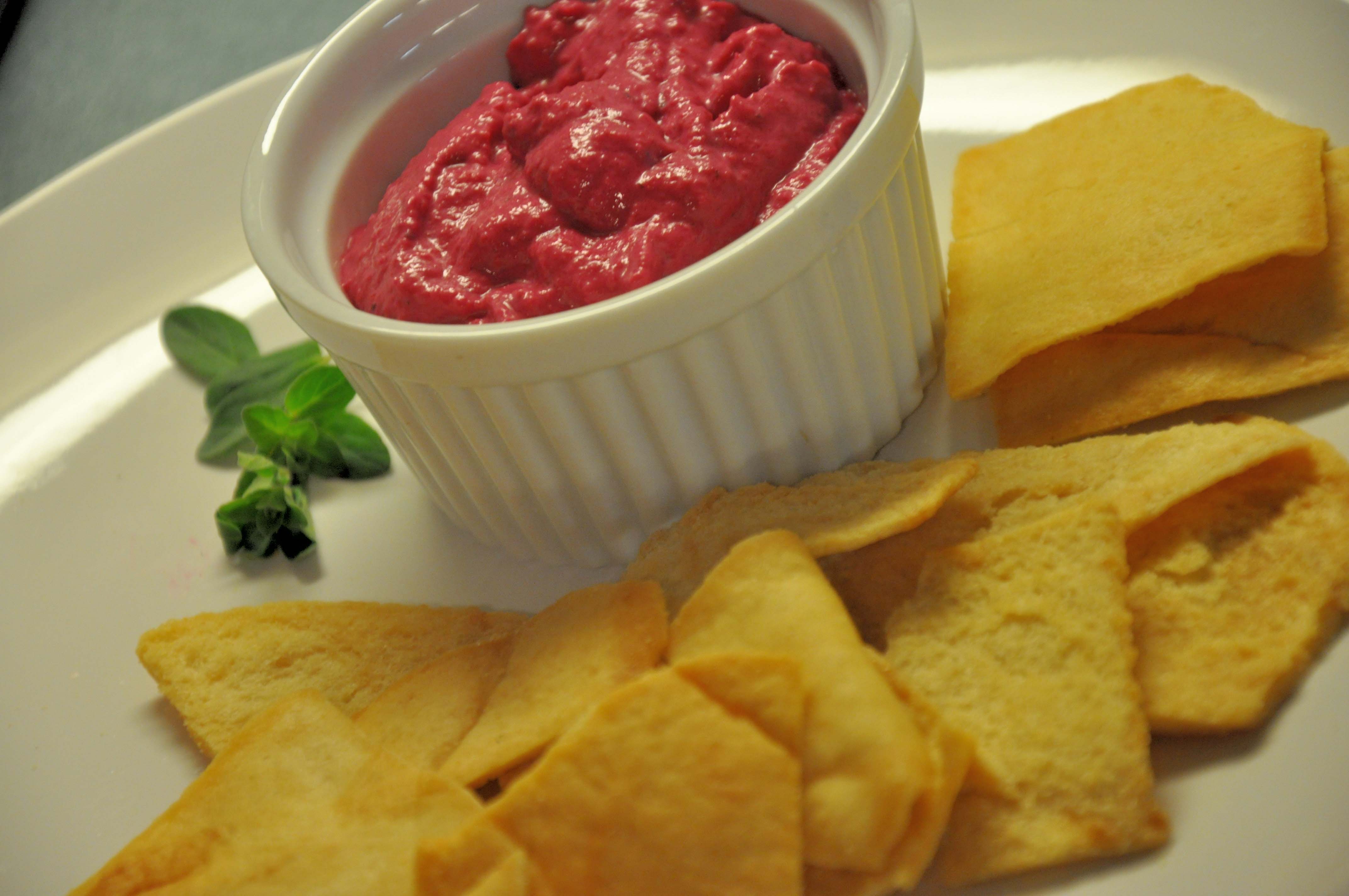 Roasted Beet and Onion Dip