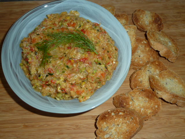 Grilled Vegetable Dip