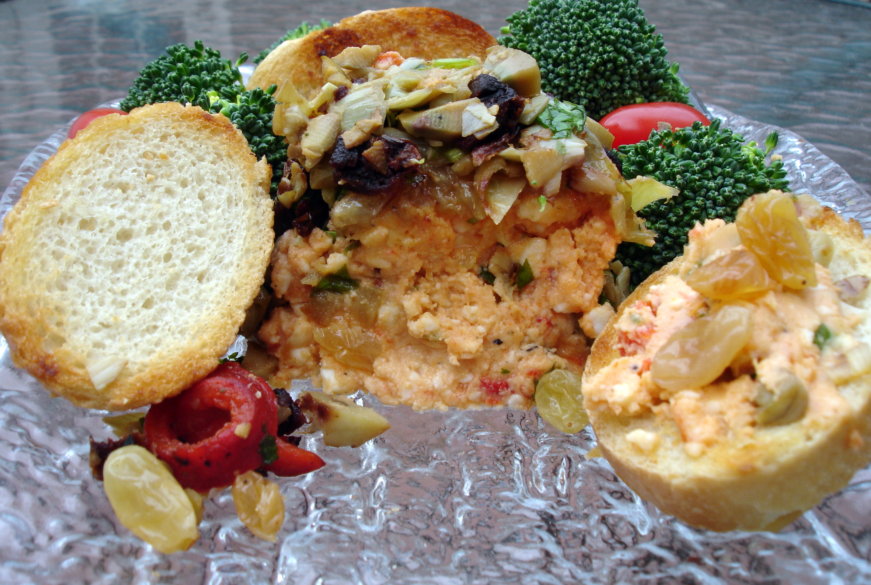   Jammin' Antipasti Cheese Log