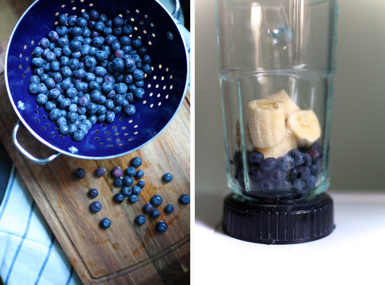 Blueberry Banana Smoothie 