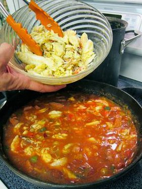 Cajun Crab and Shrimp Pasta