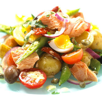 Seafood Nicoise Pasta