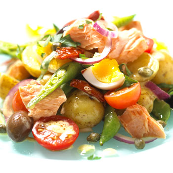 Seafood Nicoise Pasta