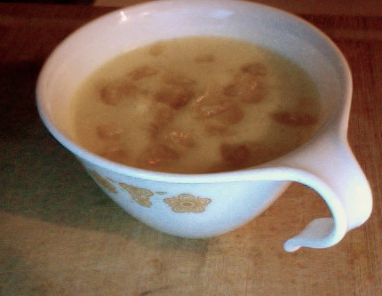 Sort of Decadent (Ginger-Vanilla-Coconut) Pudding
