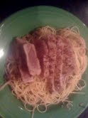 Angel Hair Pasta with Seared Tuna