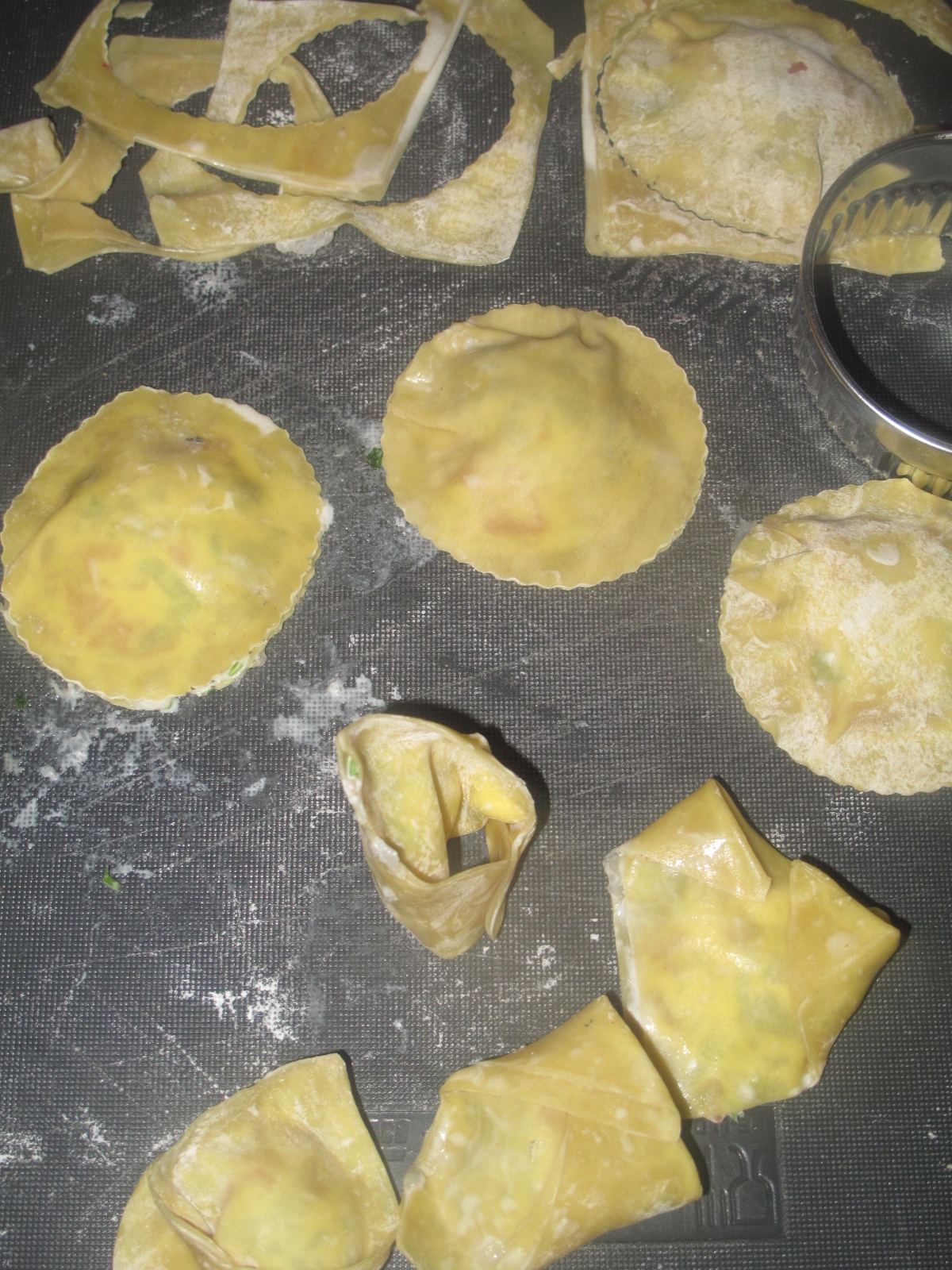 Seafood Ravioli in Tomato Essence Consommé