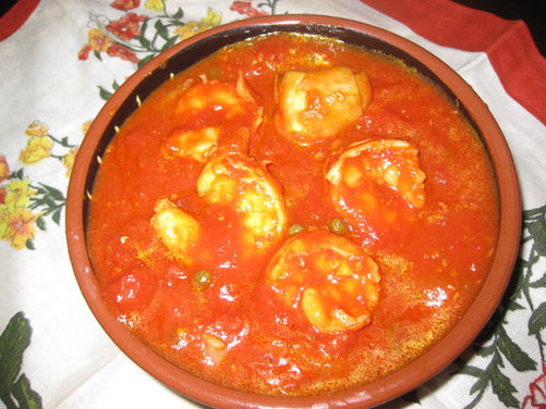 smoky shrimp and artichoke ragout with bucatini
