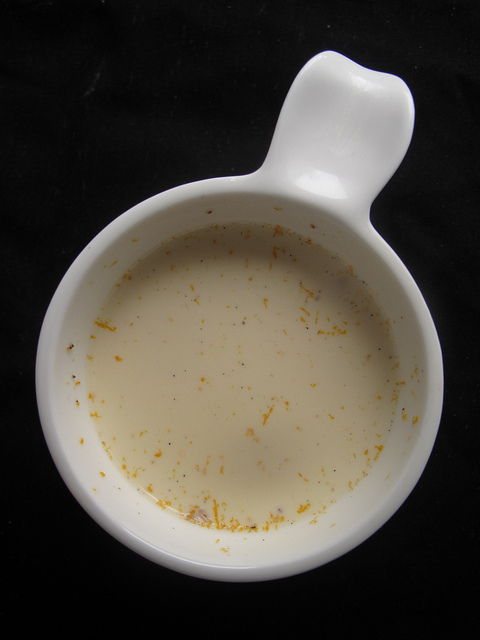 Orange and Cardamom Panna cotta