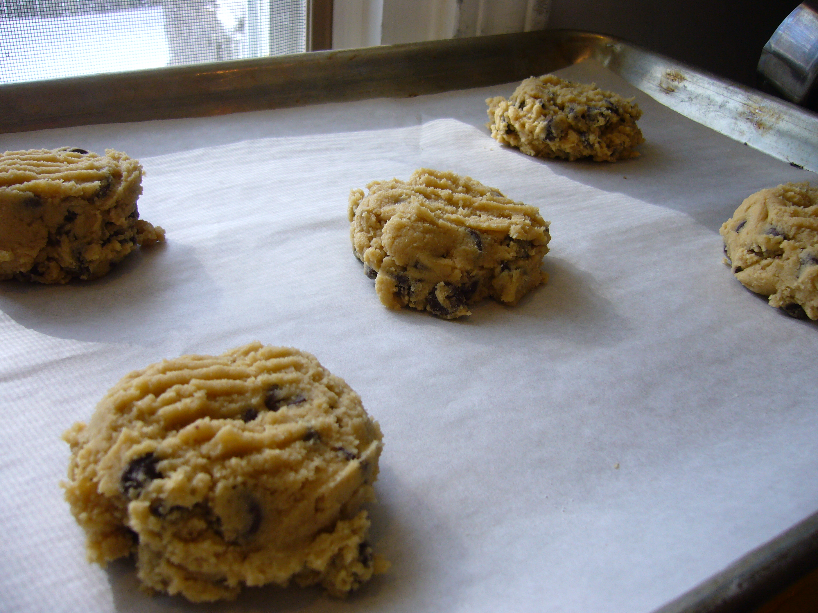 Chubby Chewy Chocolate Chip Cookies