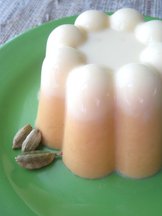 Cardamom Pumpkin Panna Cotta with Cognac