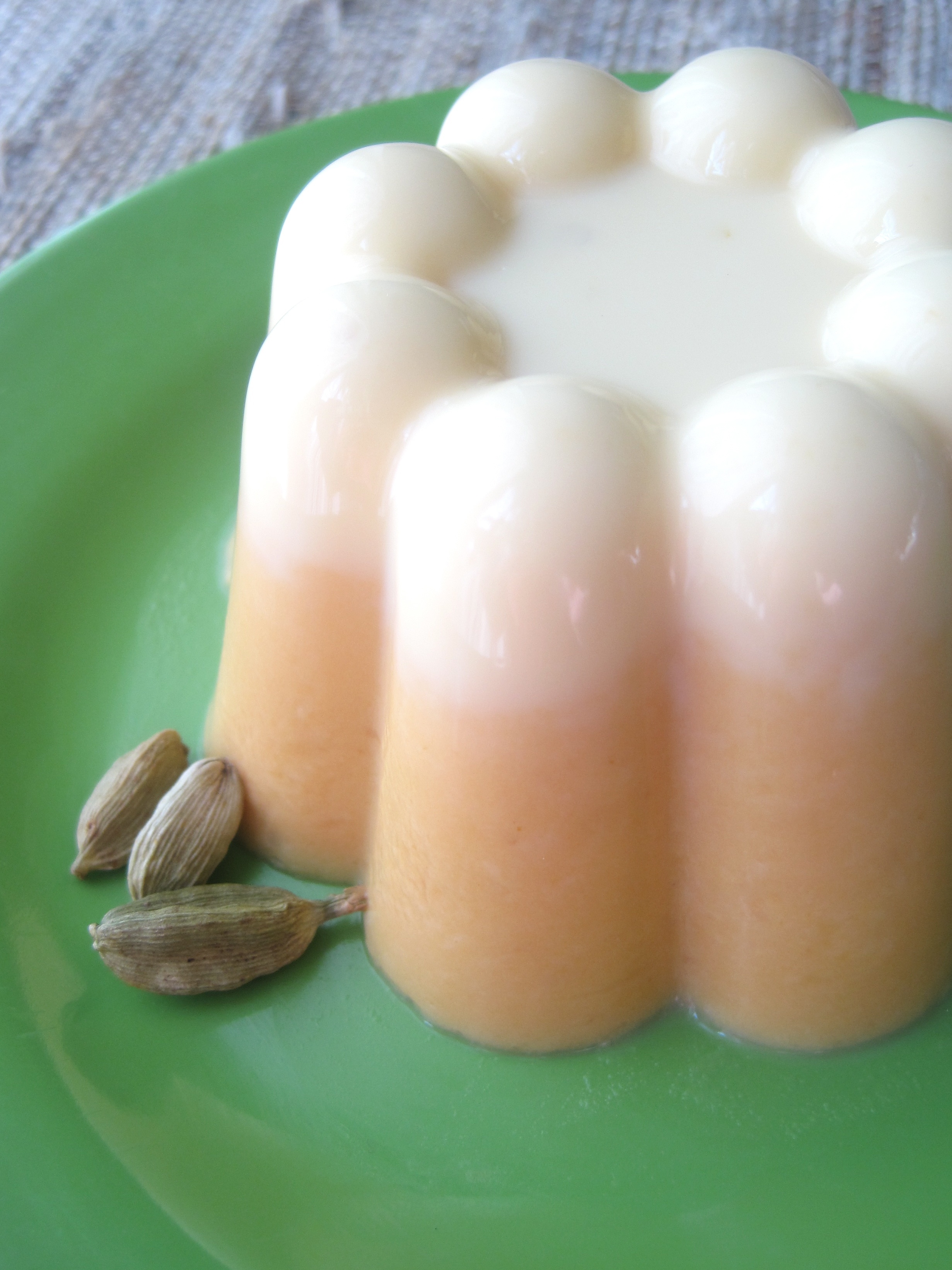 Cardamom Pumpkin Panna Cotta with Cognac