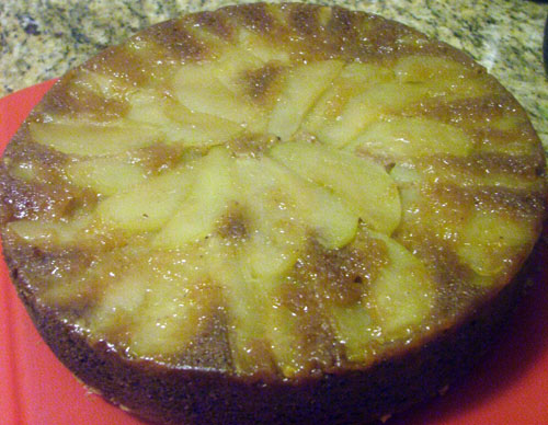 Apple Spiral Cardamom Coffee Cake