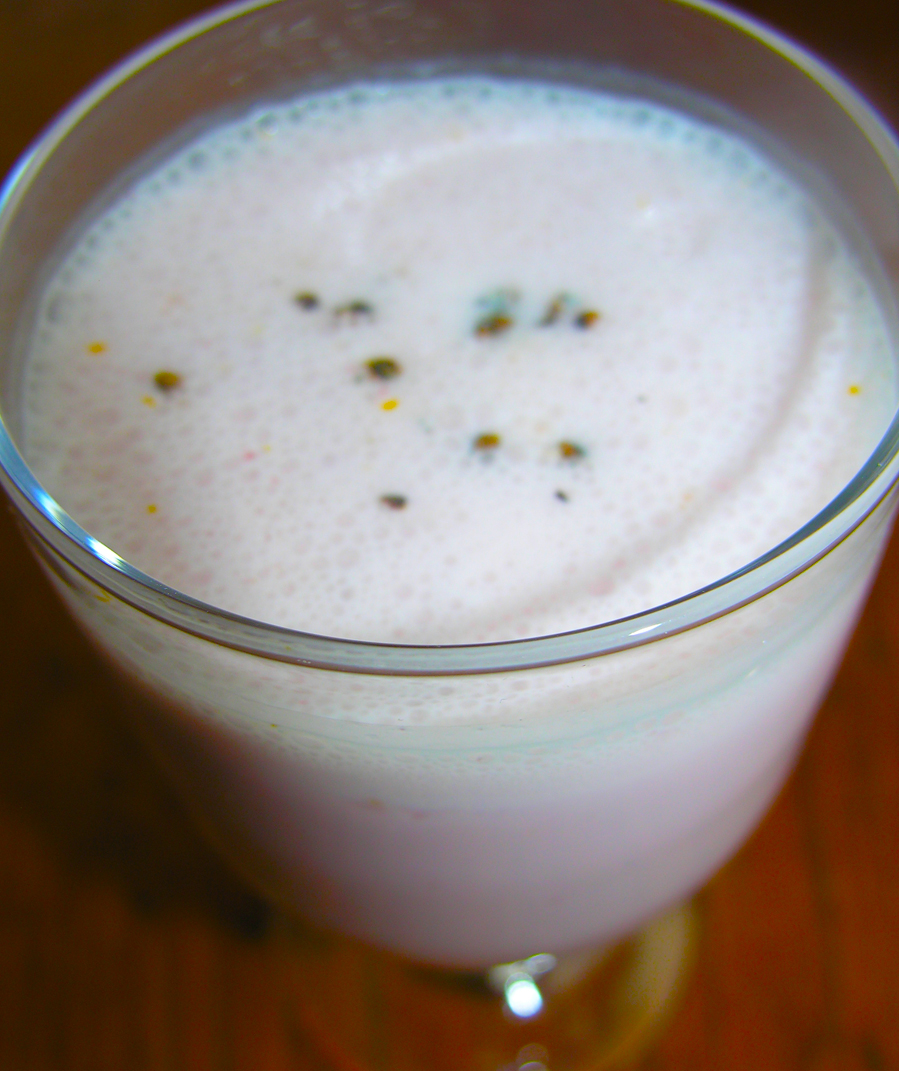 Swedish-inspired Lassi Delight with Cocoa Option
