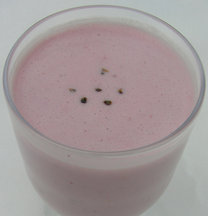 Swedish-inspired Lassi Delight with Cocoa Option