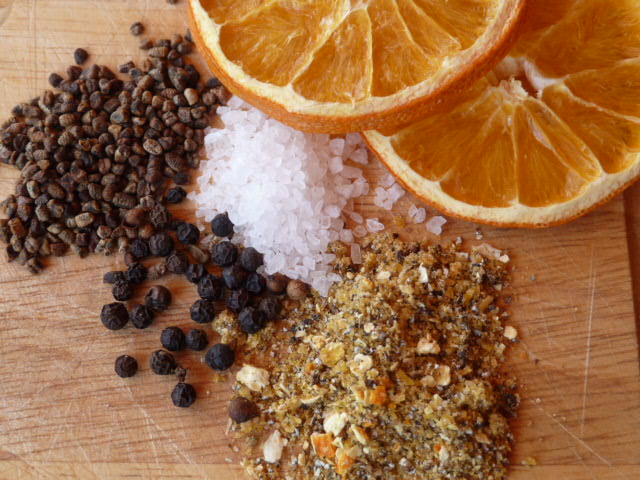 Orange Cardamom Roasted Sweet Potatoes