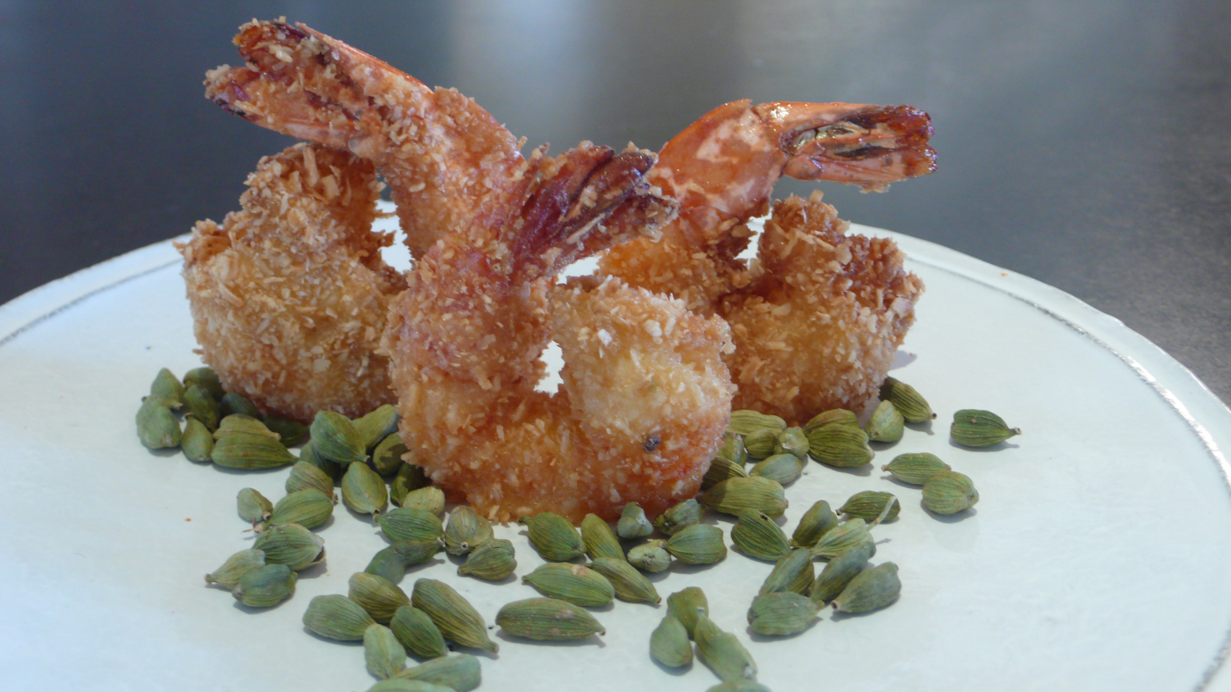 Coconut Cardamom Shrimp